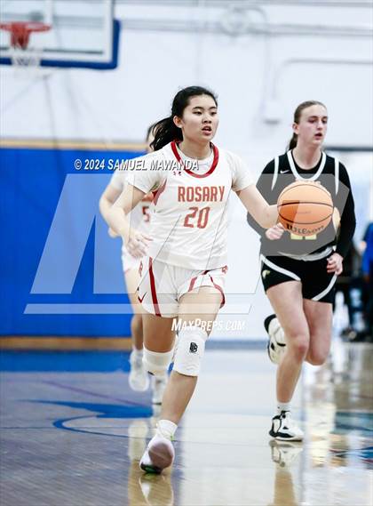 Thumbnail 2 in Oak Park vs Rosary Academy (Riptide GBB Showcase) photogallery.