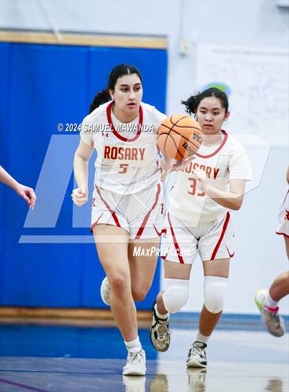 Thumbnail 1 in Oak Park vs Rosary Academy (Riptide GBB Showcase) photogallery.