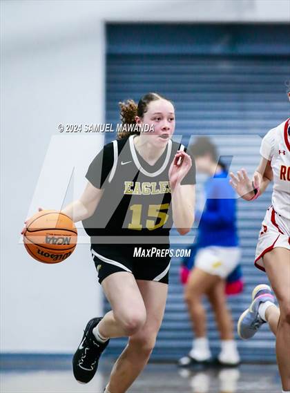 Thumbnail 3 in Oak Park vs Rosary Academy (Riptide GBB Showcase) photogallery.