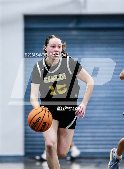 Thumbnail 1 in Oak Park vs Rosary Academy (Riptide GBB Showcase) photogallery.
