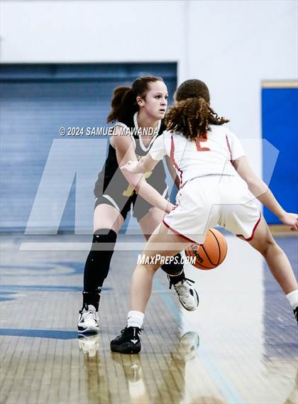 Thumbnail 2 in Oak Park vs Rosary Academy (Riptide GBB Showcase) photogallery.