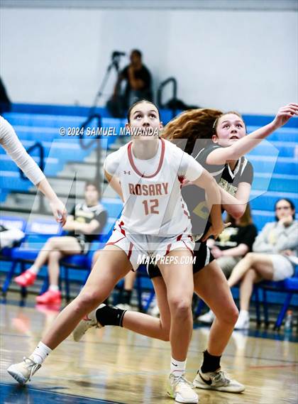 Thumbnail 2 in Oak Park vs Rosary Academy (Riptide GBB Showcase) photogallery.