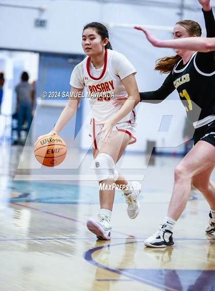 Thumbnail 3 in Oak Park vs Rosary Academy (Riptide GBB Showcase) photogallery.