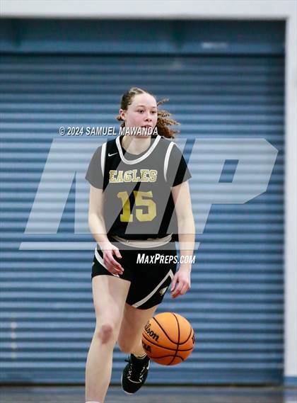 Thumbnail 3 in Oak Park vs Rosary Academy (Riptide GBB Showcase) photogallery.