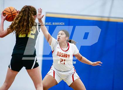 Thumbnail 3 in Oak Park vs Rosary Academy (Riptide GBB Showcase) photogallery.