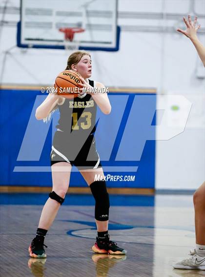 Thumbnail 1 in Oak Park vs Rosary Academy (Riptide GBB Showcase) photogallery.