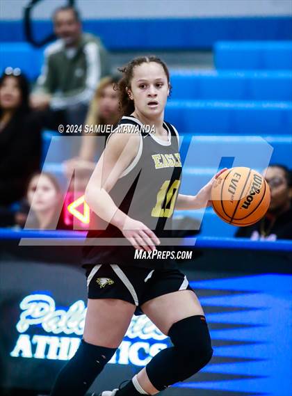Thumbnail 2 in Oak Park vs Rosary Academy (Riptide GBB Showcase) photogallery.