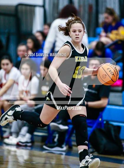 Thumbnail 1 in Oak Park vs Rosary Academy (Riptide GBB Showcase) photogallery.