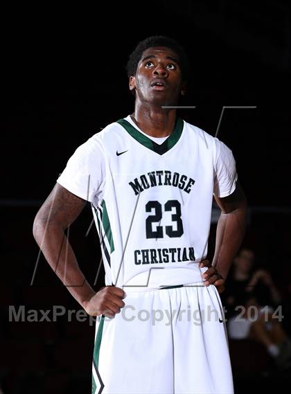 Thumbnail 1 in Our Savior New American vs. Montrose Christian (Tarkanian Classic) photogallery.