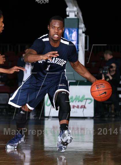 Thumbnail 2 in Our Savior New American vs. Montrose Christian (Tarkanian Classic) photogallery.