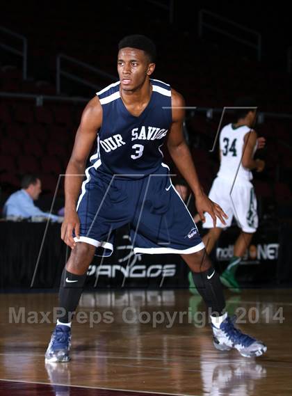 Thumbnail 2 in Our Savior New American vs. Montrose Christian (Tarkanian Classic) photogallery.