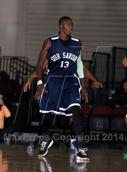 Thumbnail 2 in Our Savior New American vs. Montrose Christian (Tarkanian Classic) photogallery.