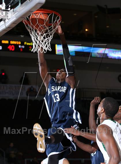 Thumbnail 2 in Our Savior New American vs. Montrose Christian (Tarkanian Classic) photogallery.