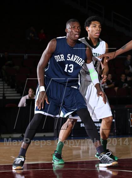 Thumbnail 3 in Our Savior New American vs. Montrose Christian (Tarkanian Classic) photogallery.
