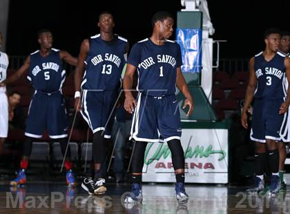 Thumbnail 3 in Our Savior New American vs. Montrose Christian (Tarkanian Classic) photogallery.