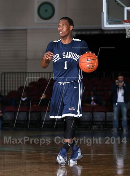 Thumbnail 3 in Our Savior New American vs. Montrose Christian (Tarkanian Classic) photogallery.