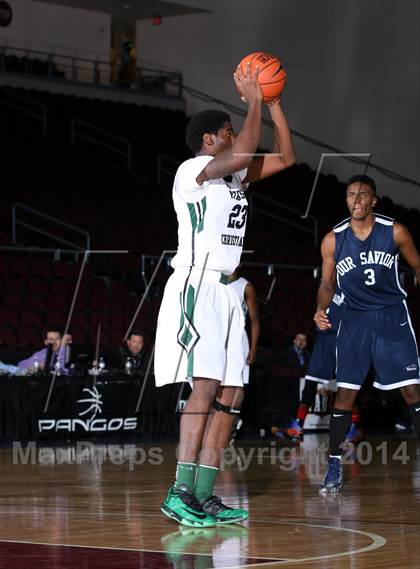 Thumbnail 2 in Our Savior New American vs. Montrose Christian (Tarkanian Classic) photogallery.