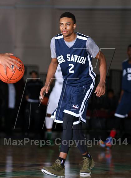 Thumbnail 1 in Our Savior New American vs. Montrose Christian (Tarkanian Classic) photogallery.