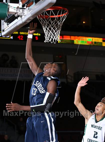 Thumbnail 1 in Our Savior New American vs. Montrose Christian (Tarkanian Classic) photogallery.