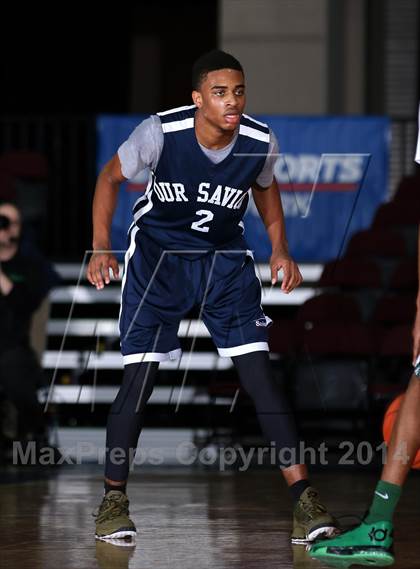 Thumbnail 3 in Our Savior New American vs. Montrose Christian (Tarkanian Classic) photogallery.