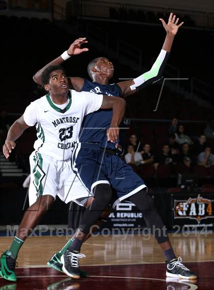Thumbnail 2 in Our Savior New American vs. Montrose Christian (Tarkanian Classic) photogallery.
