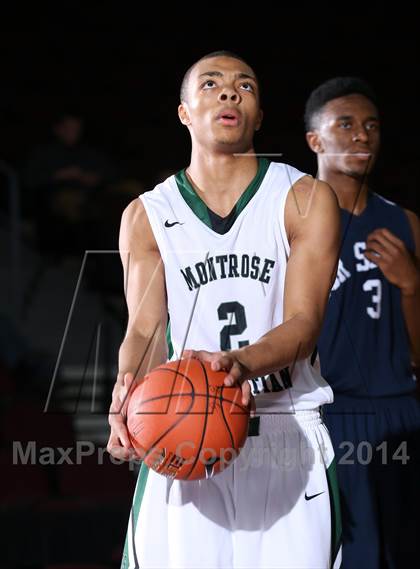 Thumbnail 2 in Our Savior New American vs. Montrose Christian (Tarkanian Classic) photogallery.