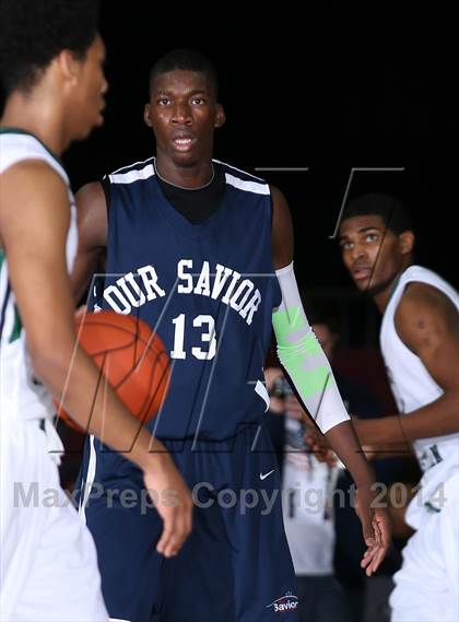 Thumbnail 1 in Our Savior New American vs. Montrose Christian (Tarkanian Classic) photogallery.