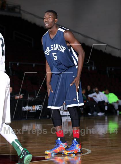 Thumbnail 1 in Our Savior New American vs. Montrose Christian (Tarkanian Classic) photogallery.