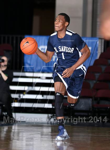 Thumbnail 1 in Our Savior New American vs. Montrose Christian (Tarkanian Classic) photogallery.
