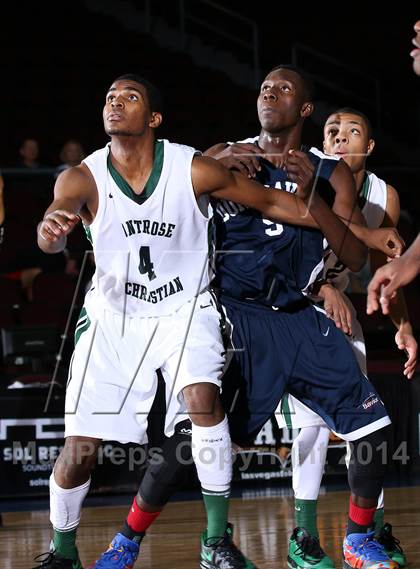 Thumbnail 3 in Our Savior New American vs. Montrose Christian (Tarkanian Classic) photogallery.