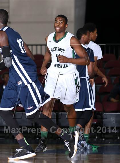 Thumbnail 3 in Our Savior New American vs. Montrose Christian (Tarkanian Classic) photogallery.