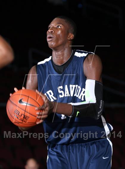 Thumbnail 1 in Our Savior New American vs. Montrose Christian (Tarkanian Classic) photogallery.