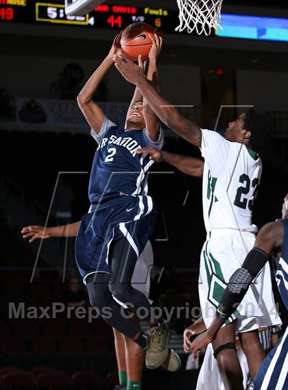 Thumbnail 3 in Our Savior New American vs. Montrose Christian (Tarkanian Classic) photogallery.