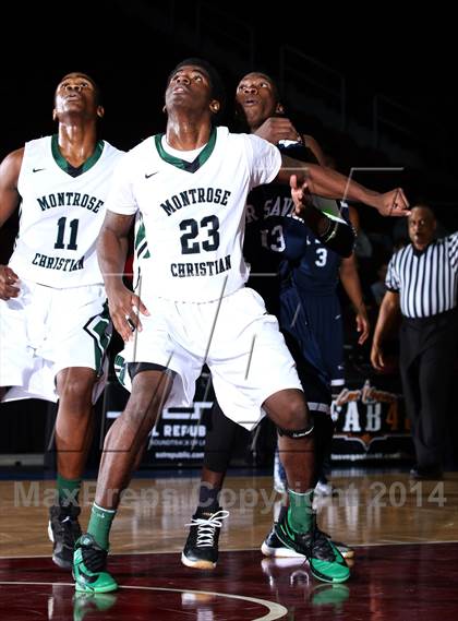 Thumbnail 3 in Our Savior New American vs. Montrose Christian (Tarkanian Classic) photogallery.