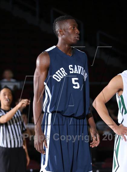 Thumbnail 3 in Our Savior New American vs. Montrose Christian (Tarkanian Classic) photogallery.