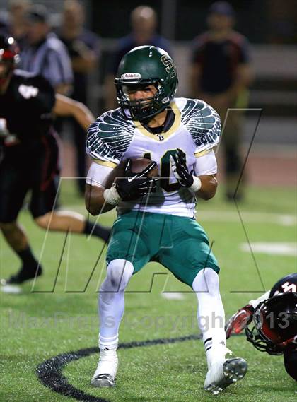 Thumbnail 1 in Corona Centennial vs. St. Bonaventure (Honor Bowl) photogallery.