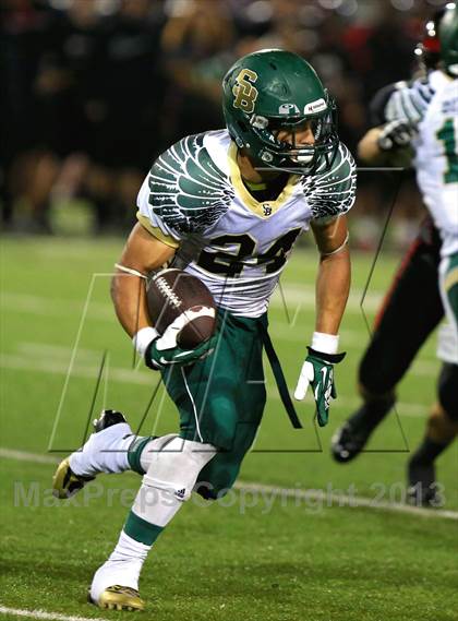 Thumbnail 2 in Corona Centennial vs. St. Bonaventure (Honor Bowl) photogallery.