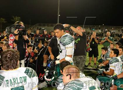 Thumbnail 2 in Corona Centennial vs. St. Bonaventure (Honor Bowl) photogallery.