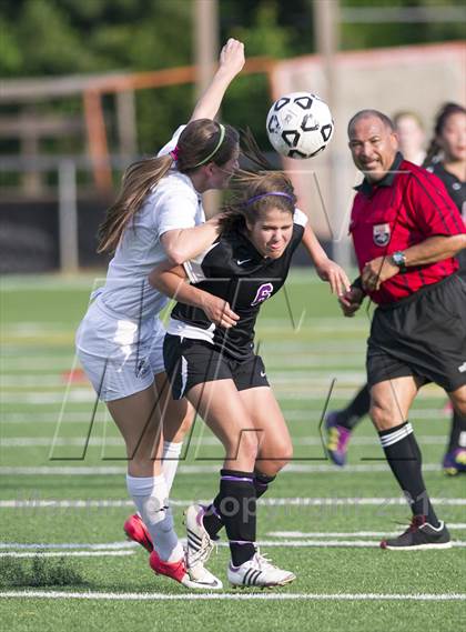 Thumbnail 2 in Cardinal Gibbons vs. Northern Guilford (NCHSAA 3A Playoff) photogallery.