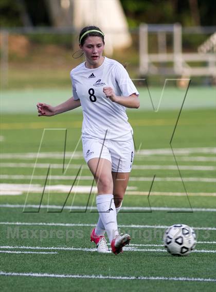 Thumbnail 2 in Cardinal Gibbons vs. Northern Guilford (NCHSAA 3A Playoff) photogallery.
