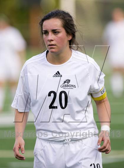 Thumbnail 2 in Cardinal Gibbons vs. Northern Guilford (NCHSAA 3A Playoff) photogallery.