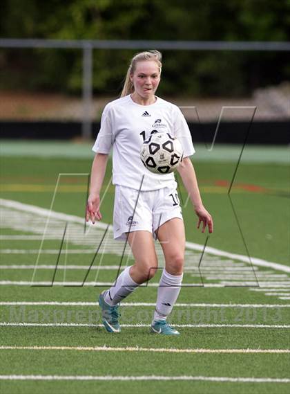 Thumbnail 3 in Cardinal Gibbons vs. Northern Guilford (NCHSAA 3A Playoff) photogallery.