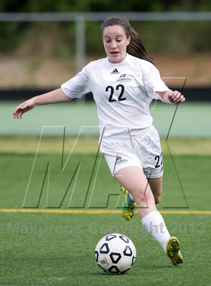 Thumbnail 3 in Cardinal Gibbons vs. Northern Guilford (NCHSAA 3A Playoff) photogallery.