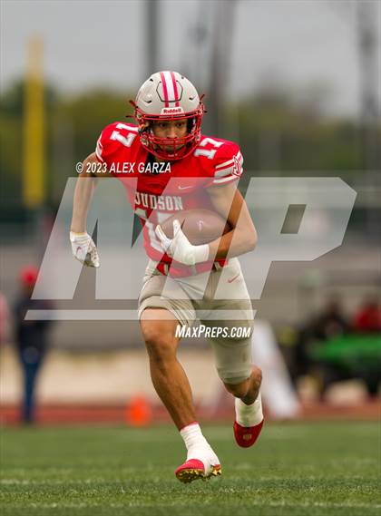 Thumbnail 2 in Dripping Springs vs Judson (UIL football 6A D2 area playoff) photogallery.