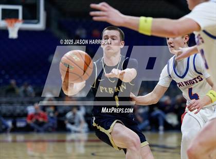 Thumbnail 2 in Valley vs. Perrin-Whitt (UIL Basketball 1A D1 Final) photogallery.
