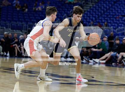 Thumbnail 2 in Valley vs. Perrin-Whitt (UIL Basketball 1A D1 Final) photogallery.