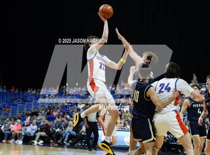 Thumbnail 3 in Valley vs. Perrin-Whitt (UIL Basketball 1A D1 Final) photogallery.