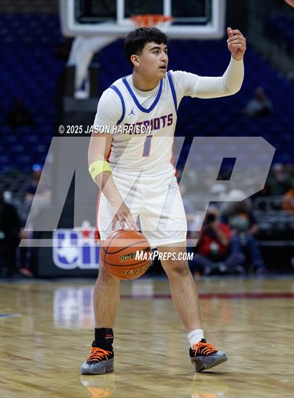 Thumbnail 3 in Valley vs. Perrin-Whitt (UIL Basketball 1A D1 Final) photogallery.