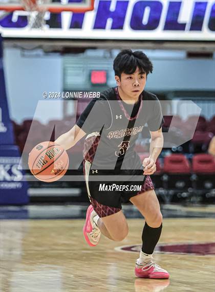 Thumbnail 2 in Xaverian vs Scarsdale (Public vs Catholic Hoops Showdown) photogallery.