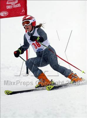Thumbnail 2 in NYSPHSAA Girls Giant Slalom @ Whiteface (Finals) photogallery.